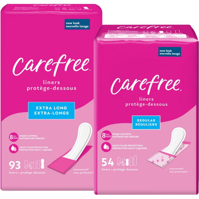 SAVE $2.00 off TWO (2) Carefree® Liners 30ct or Larger