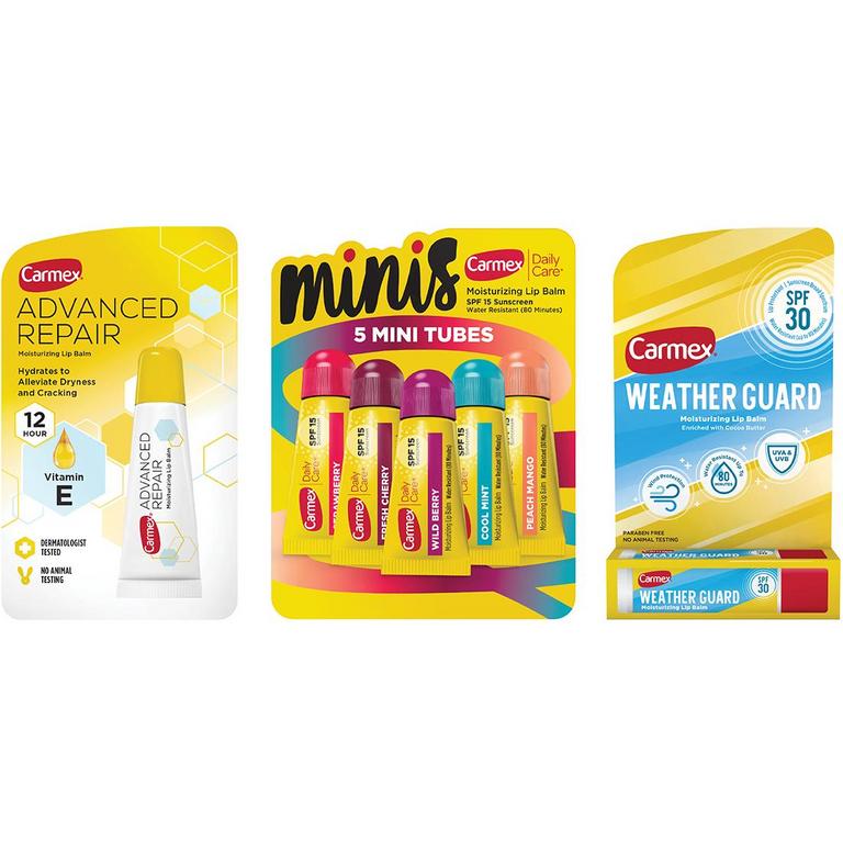 SAVE $1.50 On ONE (1) Select Carmex Items