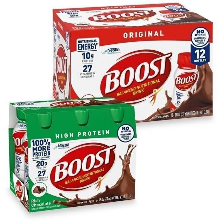 Save $4.00 any ONE (1) pack of BOOST® Nutritional Drink or Drink Mix