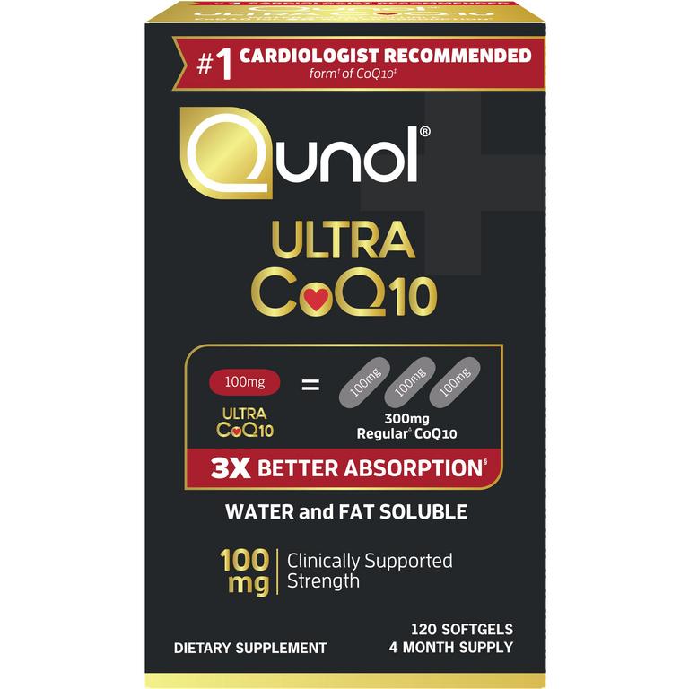 $6.00 OFF on ONE (1) Qunol Ultra CoQ10 100mg 120CT