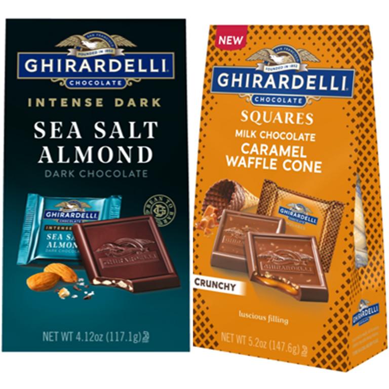 SAVE $1.00 On ANY TWO (2) Ghirardelli Non-Seasonal Bags 3oz-6oz