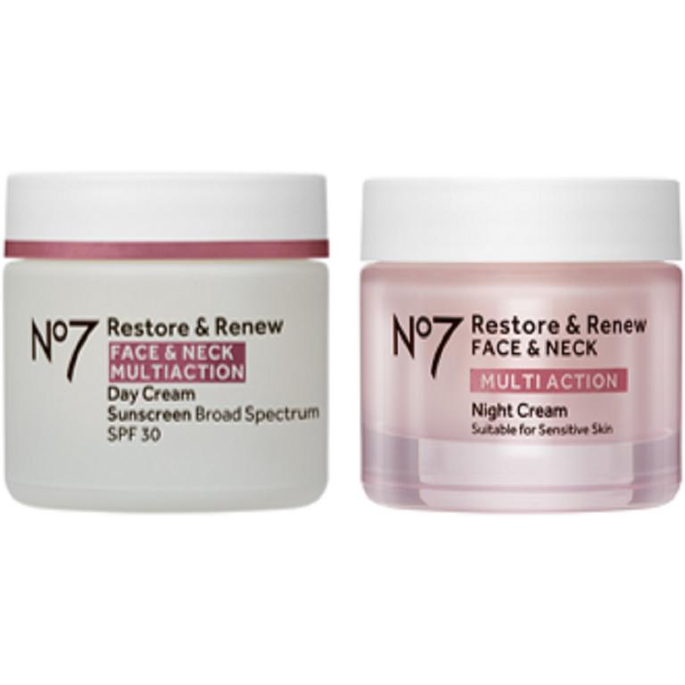 $5.00 OFF off any ONE (1) No7 Skincare Day & Night Creams (Includes 50 mL Future Renew, Restore & Renew, Lift & Luminate, Protect & Perfect)