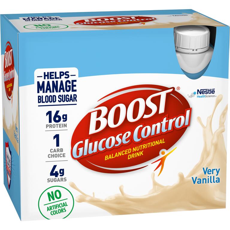 Save $5.00 any ONE (1) pack of BOOST® Glucose Control Nutritional Drink or Drink Mix