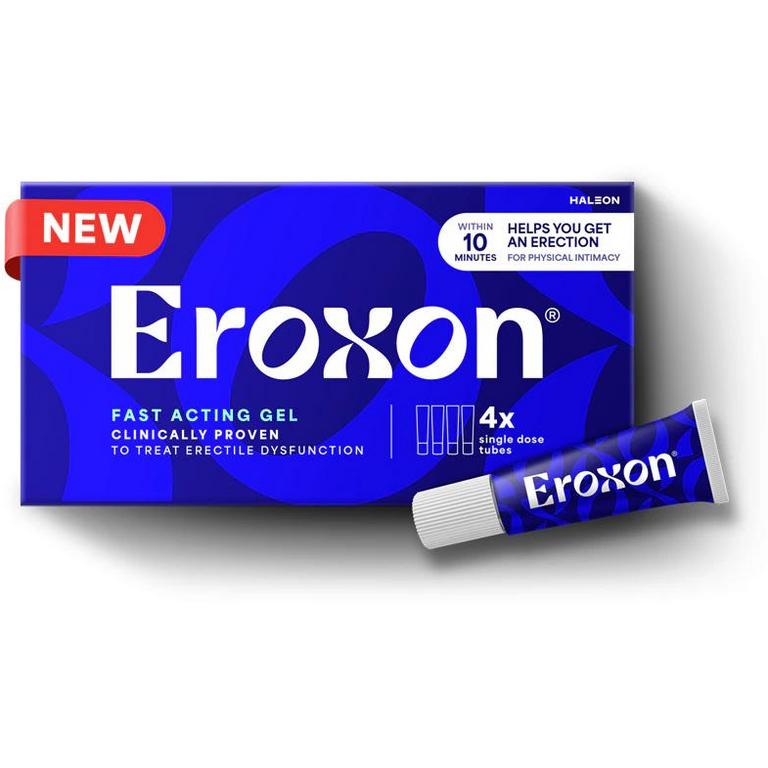 Save $4.00 on any ONE (1) Eroxon ED Treatment Gel 4 ct.