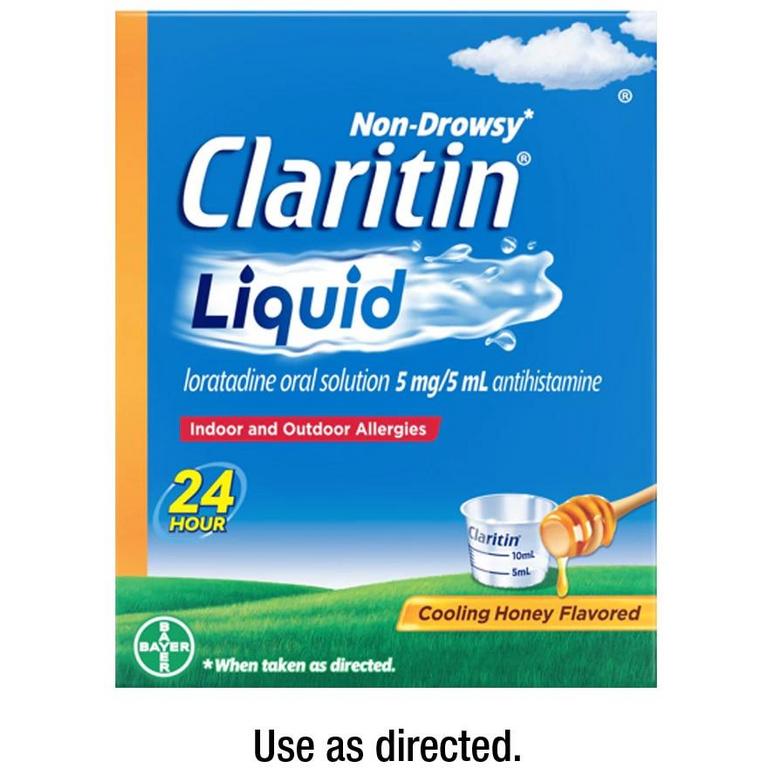 Save $4.00 on any ONE (1) Non-Drowsy Claritin® Cooling Honey Flavored Liquid 2.7oz or larger