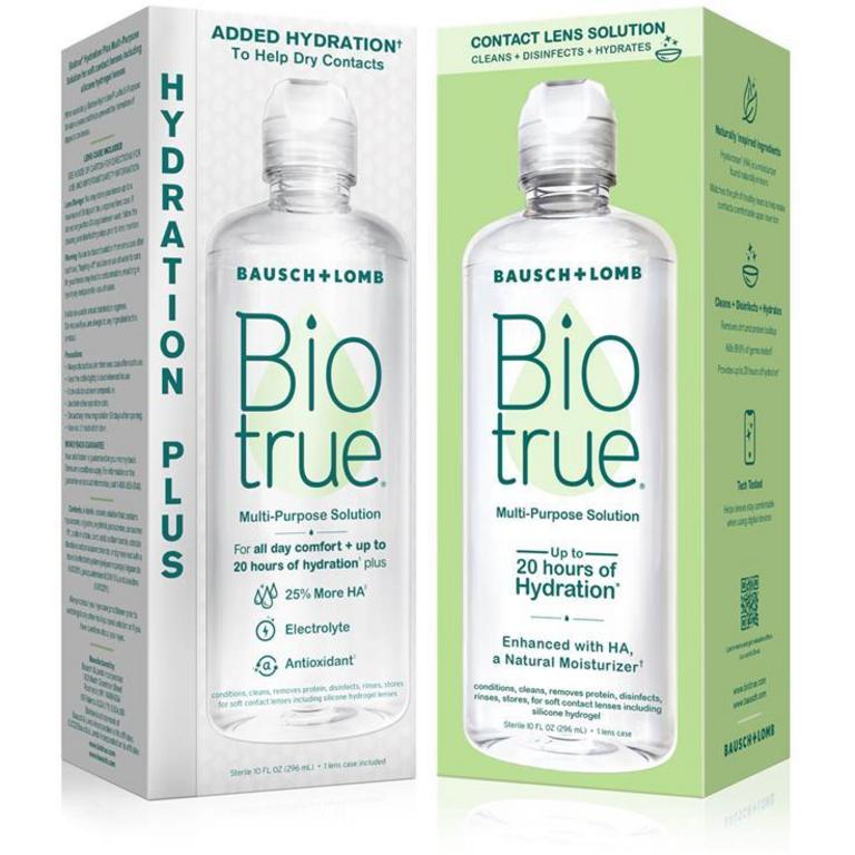 $3 off 1 Any ONE (1) Biotrue Multi-Purpose Solution Original or Hydration Plus (10 oz)