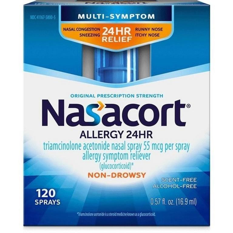 Save $5.00 on ONE (1) Nasacort® Allergy 24HR 120 Spray