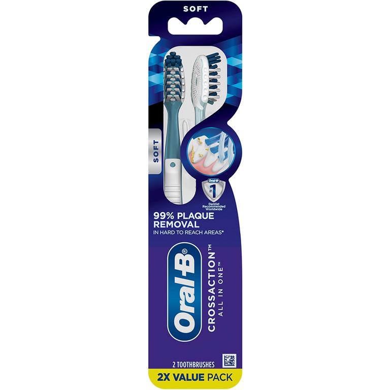 $2 off 2 TWO Oral-B Expert, or Pro, or Advanced multipack toothbrushes (excludes Oral-B Essential Toothbrushes).