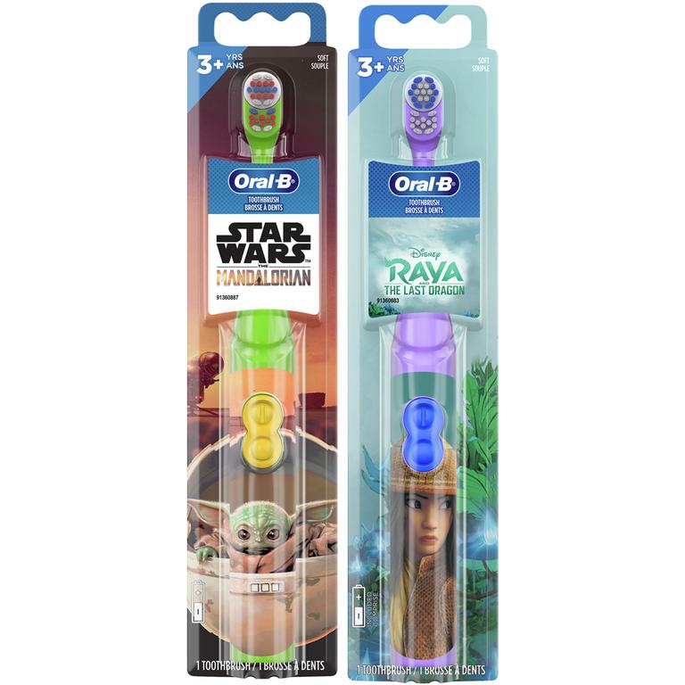 $2 off 1 ONE Oral-B Kids Battery Toothbrush (excludes trial/travel size).