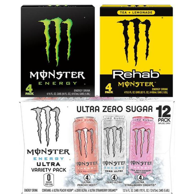 SAVE $3.00 Off ONE (1) Monster Energy 16oz 4-pack, 16oz 12-pack, or 12oz 6-pack