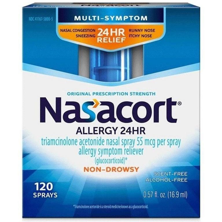 Save $5.00 on ONE (1) Nasacort® Allergy 24HR 120 Spray