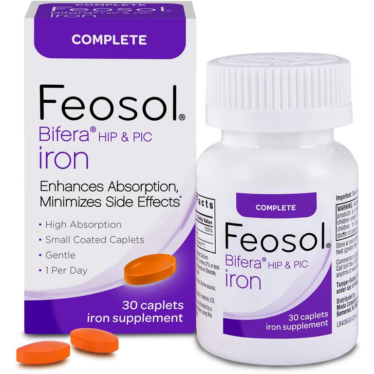 SAVE $3.00 on ONE (1) FEOSOL COMPLETE Iron Supplement Item