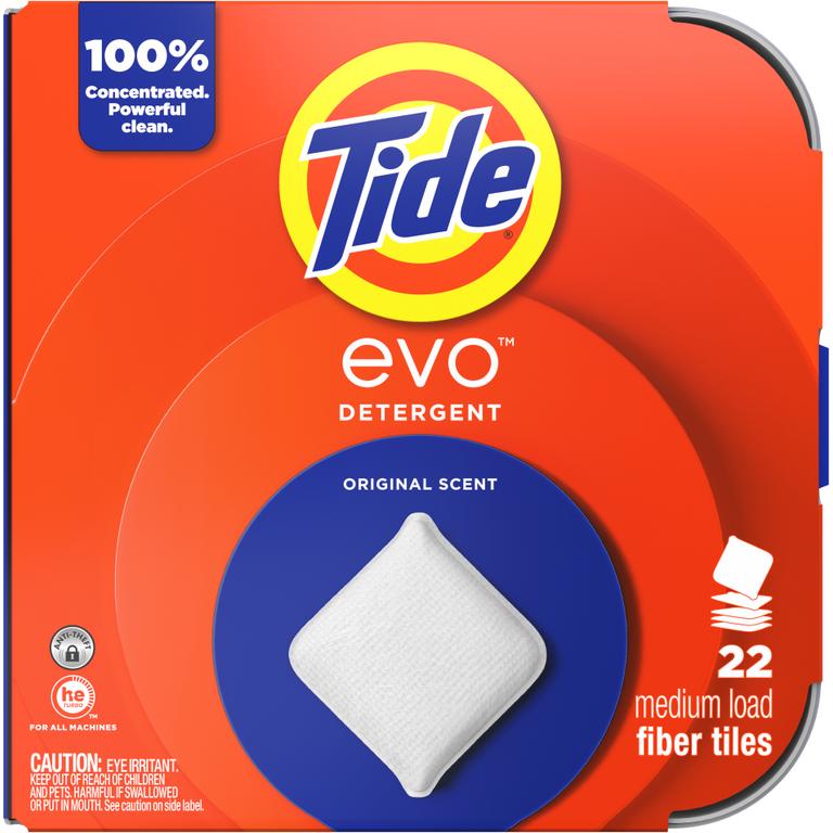 Save $3.00 ONE Tide EVO Laundry Detergent 22 ct (product limited to Colorado and excludes trial and travel size).