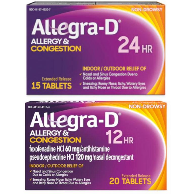 Save $8.00 any ONE (1) Allegra-D® 15ct or Larger Product