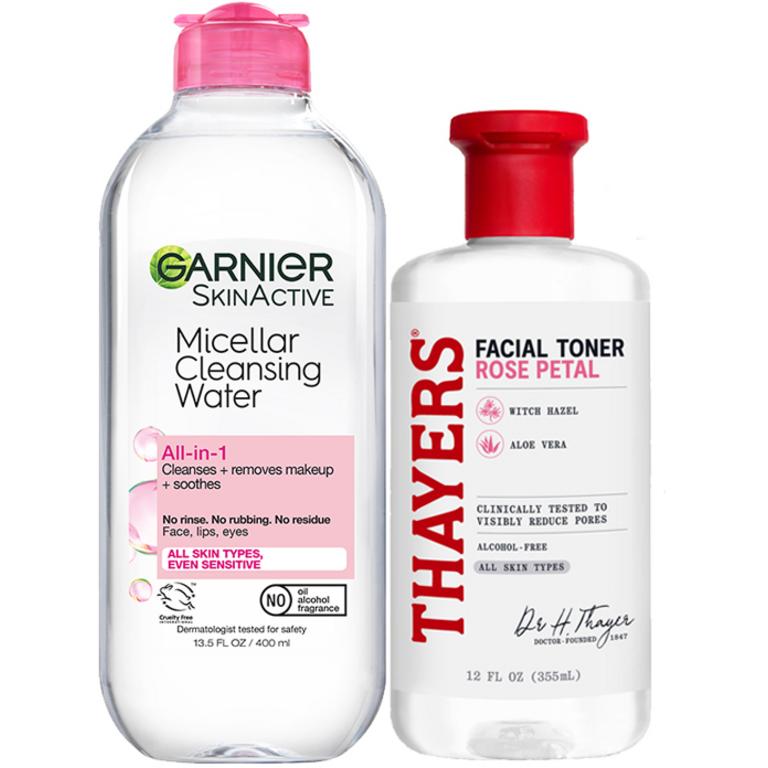 $6 off 2 on TWO (2) select Garnier and Thayers Skincare