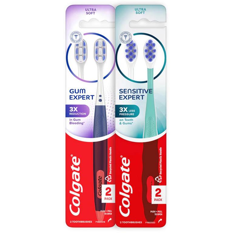 $4 off 1 On any ONE (1) Colgate® Gum or Sensitive Expert, Colgate® Advanced or Charcoal Manual Adult Toothbrush 2-Pack (ONLY)