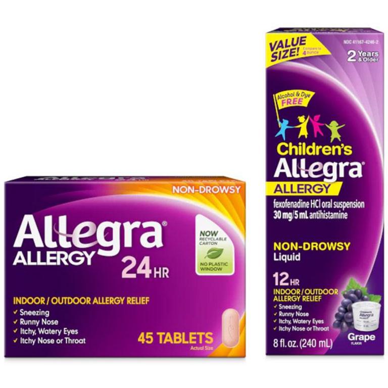 $5.00 OFF on ONE (1) Allegra® Adult Allergy 24-45ct Product OR Allegra® Children's Product