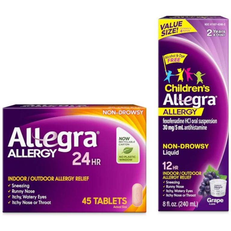 $5 off 1 on ONE (1) Allegra® Adult Allergy 24-45ct Product OR Allegra® Children's Product