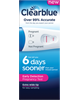 $5 off with myWalgreens 1 Clearblue Pregnancy Tests Select varieties.