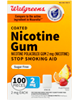 $5 off 1 Walgreens Nicotine Gum, 100 ct. Select varieties.